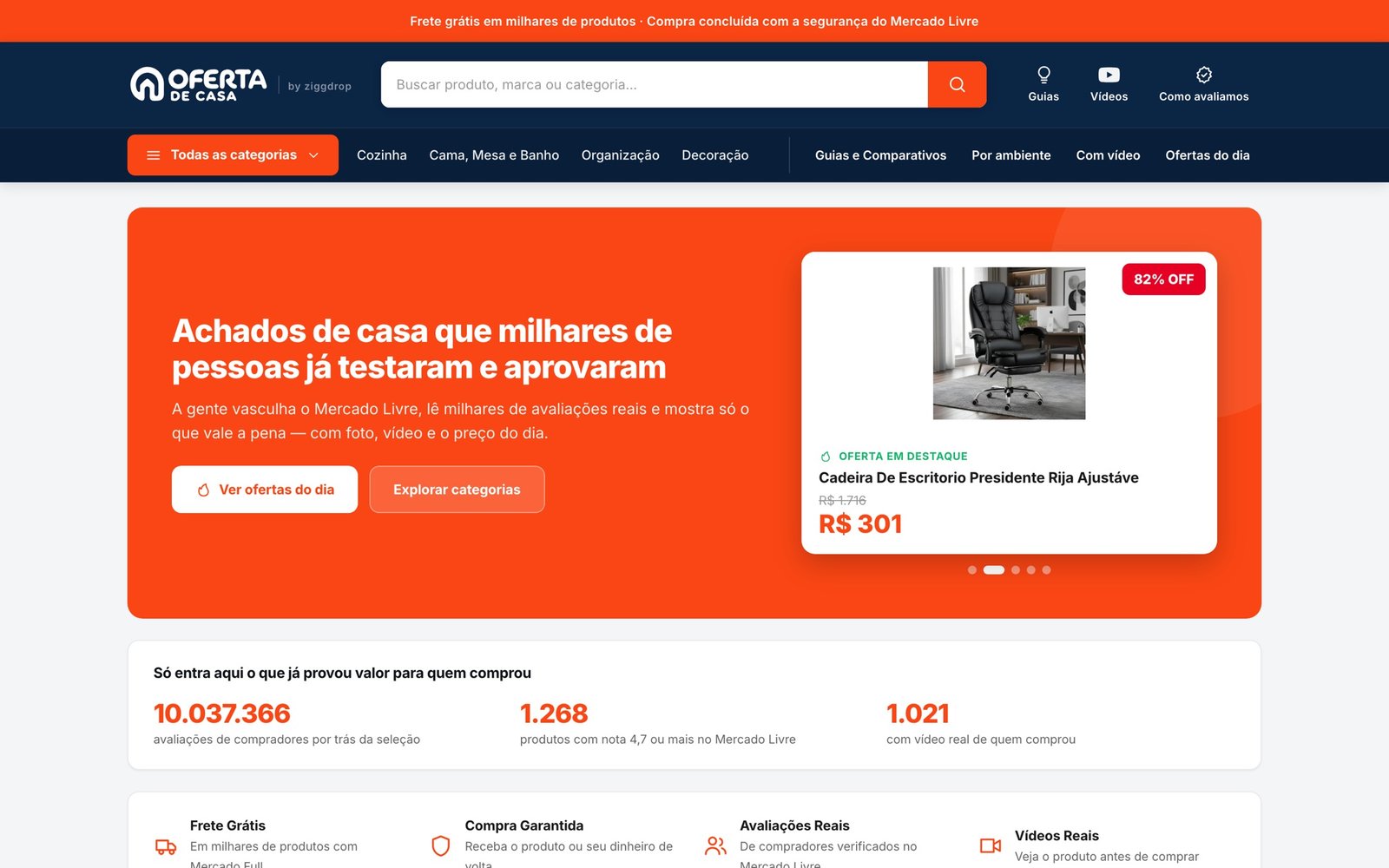 Site da Oferta de Casa